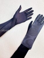 دستکش مجلسی حریر بلند