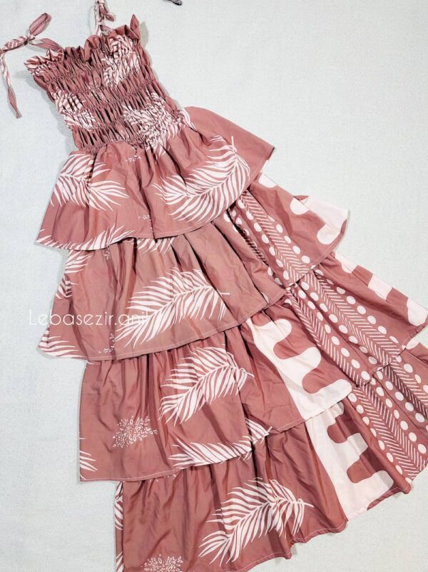 پیراهن ساحلی بلند کد 215001