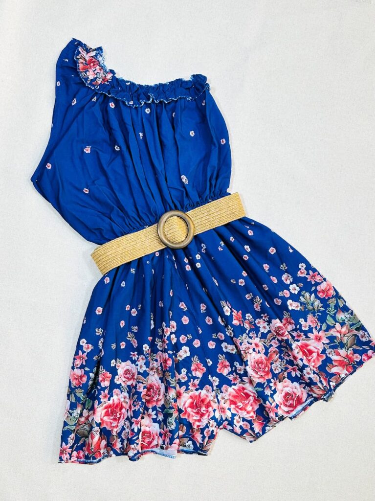 سرهمی شورتکی آبی کد 215004