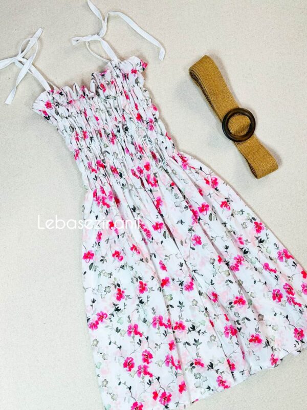 پیراهن ساحلی طرح گل