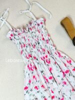 پیراهن ساحلی طرح گل