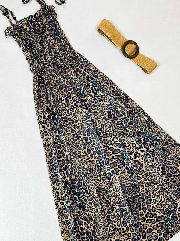 پیراهن ساحلی پلنگی