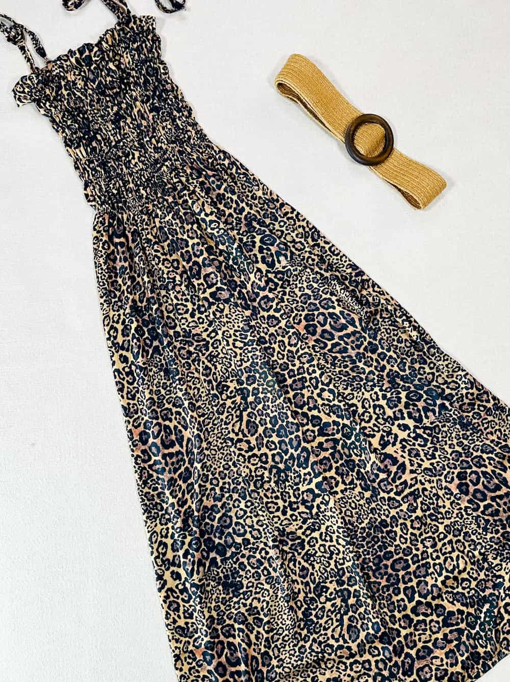 Leopard beach shirt پیراهن ساحلی پلنگی