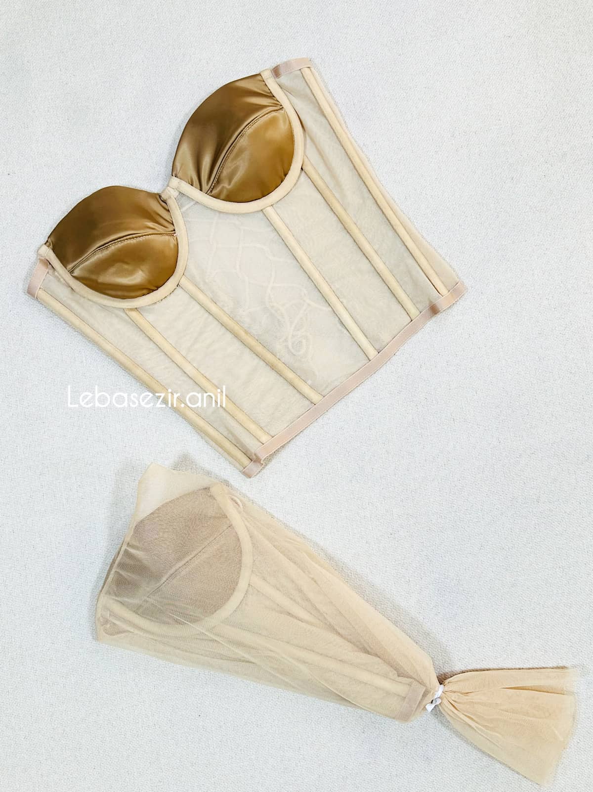 Spring corset top تاپ کرستی فنردار