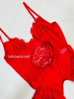 ست فانتزی فنردار قرمز