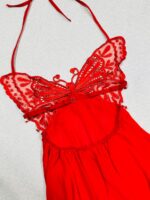 لباس خواب حریر پروانه ای